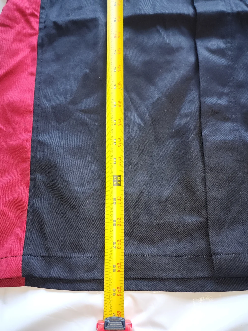 AMOLONGO Men's Industrial Work Shirt Black/ RED Size 3L New!!!!...